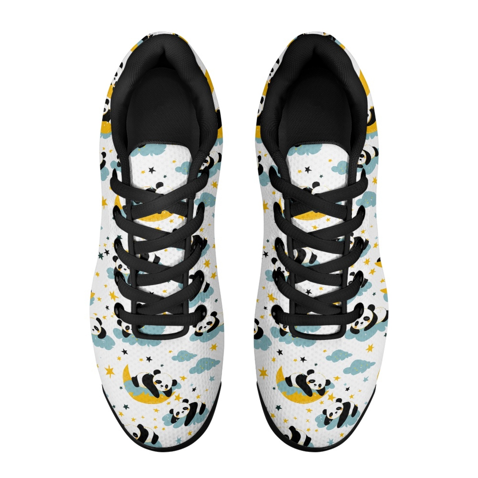Air Cushion Jogger Shoes Men - PENSTROLL Panda Hava Yastıklı Örgü Jogger